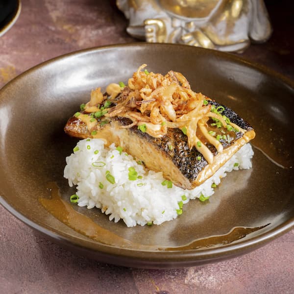 Salmón Miso