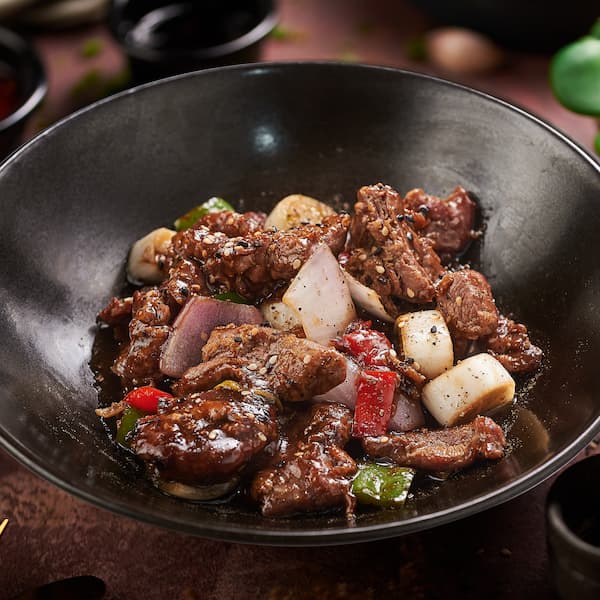 Stir Fry Lomo Kung Pao