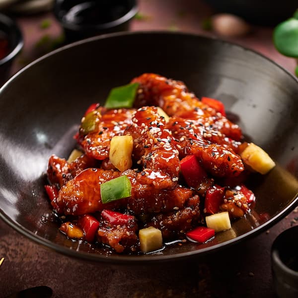 Stir Fry Pollo Agridulce