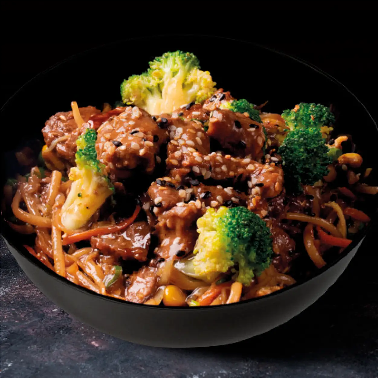 Wok Bowl Lomo con Brocoli