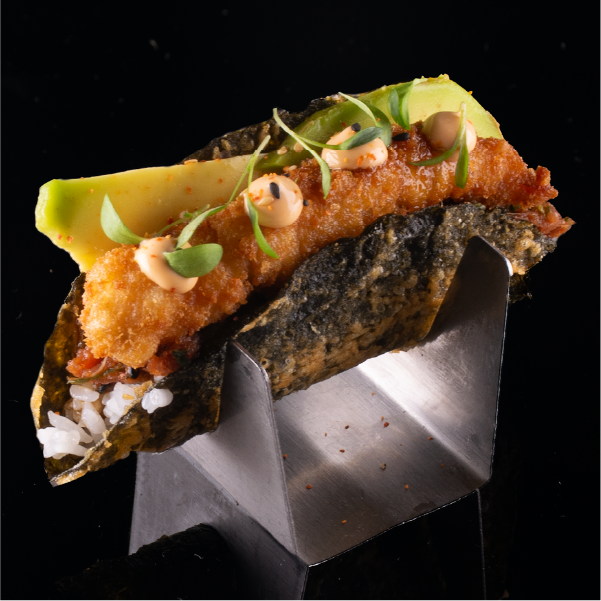 Taco Spicy Tuna Shrimp